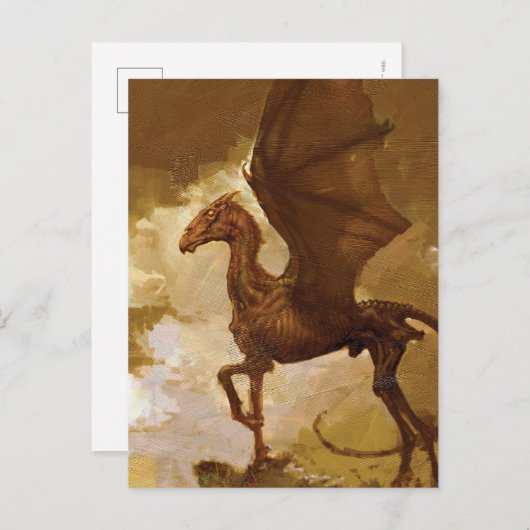 Thestral Briefkaart (Voorkant / Achterkant)