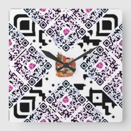 #thesurfingmermaid_Florida Vierkante Klok