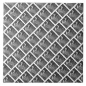 #THESURFINGMERMAID @ MAGHIE.ORG #KERAMIEK TEGELTJE (Voorkant)