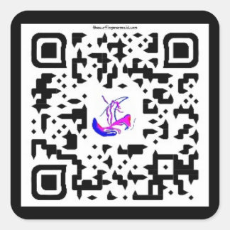 #thesurfingmermaid #SWAG@MAGHIE.ORG Vierkante Sticker