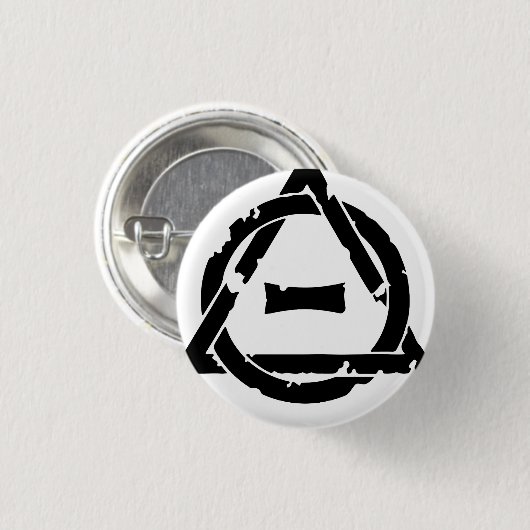 Theta Delta Therianthrope Pin Ronde Button 3,2 Cm (Voorkant /achterkant)