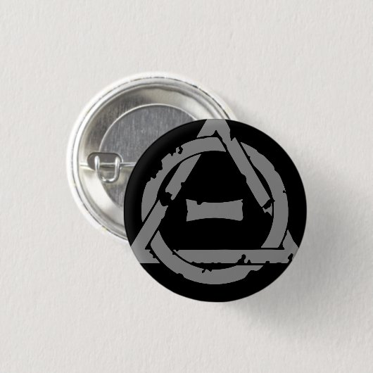 Theta Delta Therianthrope Pin Ronde Button 3,2 Cm (Voorkant /achterkant)