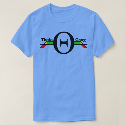Theta Gang Slank design voor handelaren T-shirt (Design voorkant)