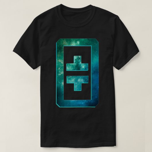 THETA Logo Cryptocurrency T-shirt (Design voorkant)