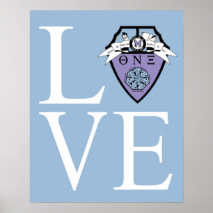 Theta Nu Xi LOVE Poster
