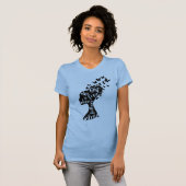 Theta Nu Xi "Unfree" Shirt vrouwen (Voorkant volledig)