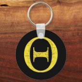 Theta - Wiskunde symbolen Sleutelhanger (Voorkant)