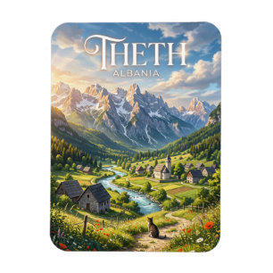 Theth Albanië Magneet