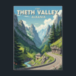 Theth Albanië Reizen Briefkaart<br><div class="desc">Theth is een afgelegen bergdorp in het noorden van Albanië, diep genesteld in de Albanese Alpen (ook bekend als de Vervloekte Bergen). Omgeven door torenhoge kalksteenpieken, glooiende groene weiden en kristalheldere rivieren, is het een van de meest betoverende bestemmingen van het land geworden voor wandelaars en liefhebbers van natuur. Het...</div>