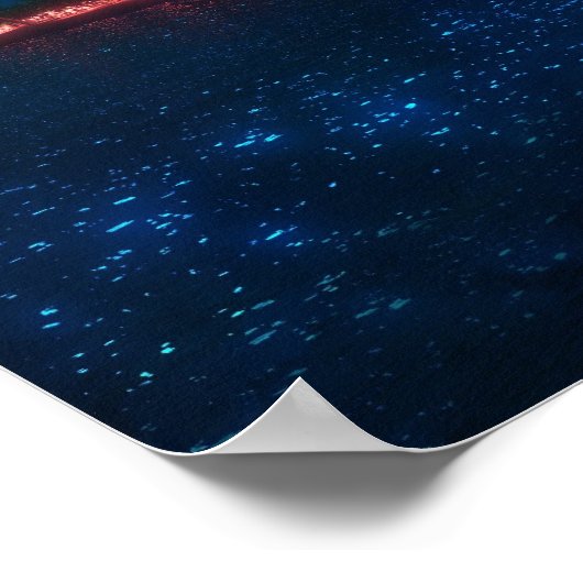 Thetis Tropic Night Canvas Poster (Hoek)