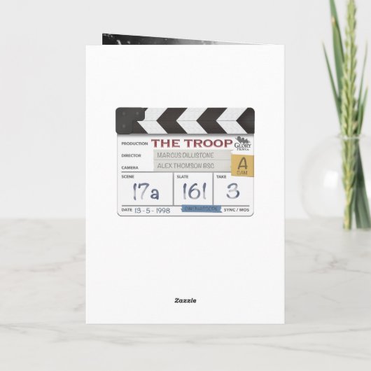 TheTroop: Redux groetenkaart Kaart (Achterkant)