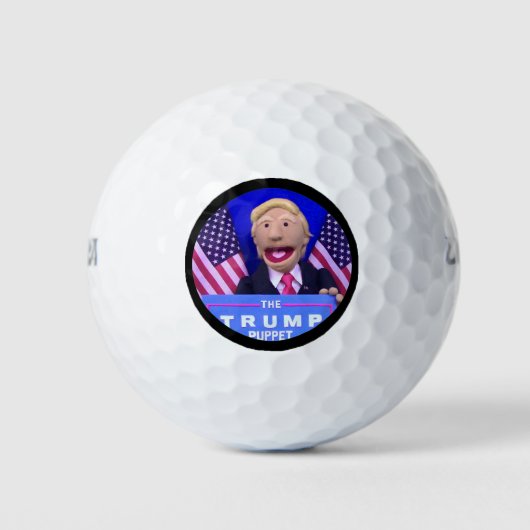 TheTrumpPuppet Balls (voor golf) 12 tellen doos Golfballen (Voorkant)