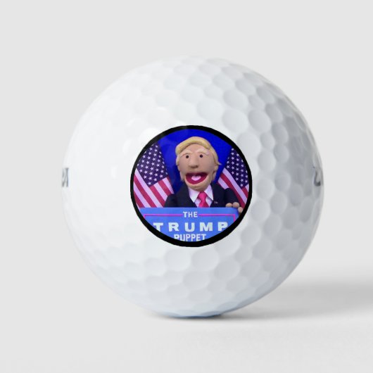 TheTrumpPuppet Balls (voor golf) 12 tellen doos Golfballen (Voorkant)