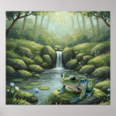 TheWaterFallWatcher Poster (Voorkant)