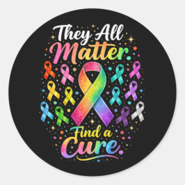 They All Matter Ronde Sticker