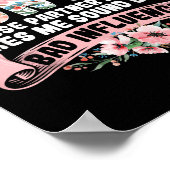 They Call Me Auntie Because Partner In Crime Aunt  Poster (Hoek)