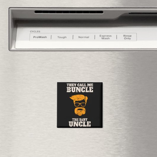 They Call Me Buncle The Uncle Shirt Magneet (Insitu (Vaatwasser))