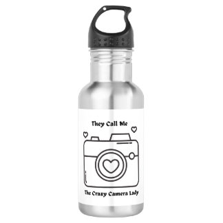 They Call Me the Crazy Camera Lady on a Waterfles