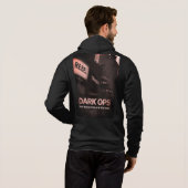 They Live Dark Ops Hoody — Covert Retro Tactisch  (Achterkant volledig)