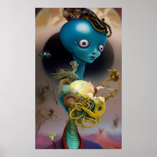 They Say There's No Place for Art Like This Poster (Voorkant)