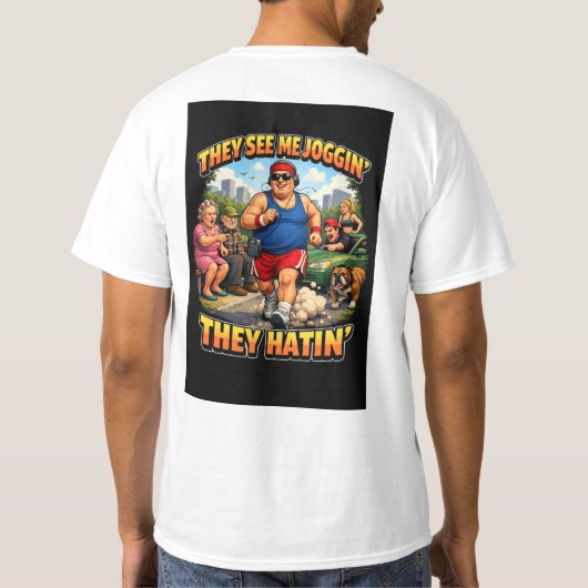 They see me joggin t-shirt (Achterkant)