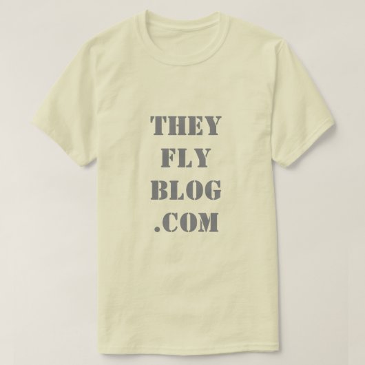 theyflyblog T-Shirt (Design voorkant)