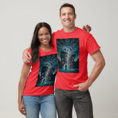 Theyre Here Reimagined Poltergeist Horror Poster f T-shirt (Unisex)