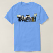 Theyx27re creepy en theyx27re kooky t-shirt (Design voorkant)