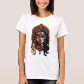 Theyyam-Kathakali Fusion - Een viering van Kerala T-shirt (Voorkant)