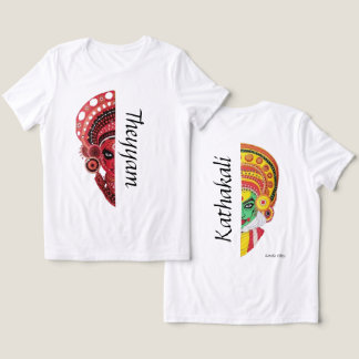 Theyyam-Kathakali Fusion – Kerala's Bold Spirit Tri-Blend Shirt