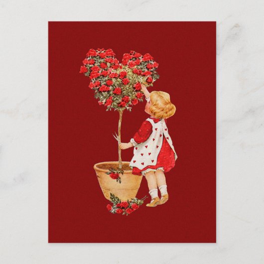 Thiary Heart Shaped Briefkaart (Voorkant)