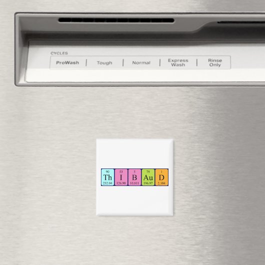 Thibaud periodiek table name magnet (Insitu (Vaatwasser))