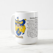 Thibodeaux, de Oorsprong, de Betekenis en de rest Koffiemok (Voorkant links)