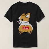 Thicc Corgi Butt Essential T-Shirt (Design voorkant)