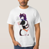 Thicc femboy grappig t-shirt (Voorkant)