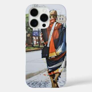 Thich Minh Tue | Vreedzame Monnik – Wandelend iPhone 16 Pro Hoesje