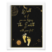 Thich Nhat Hanh art, Thich Nhat Hanh quote, buddha Foto Afdruk (Voorkant)