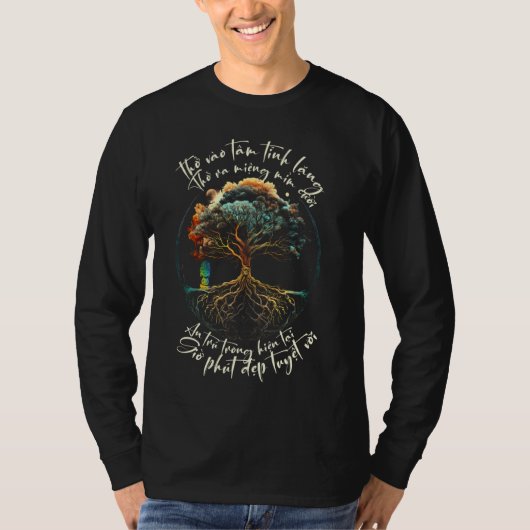 Thich Nhat Hanh Quotes - Vietnamese Boeddha - Phat T-shirt (Voorkant)