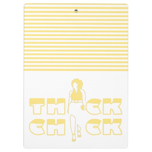 Thick Chick BBW Klembord (Achterkant)