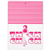 Thick Chick BBW Klembord (Achterkant)