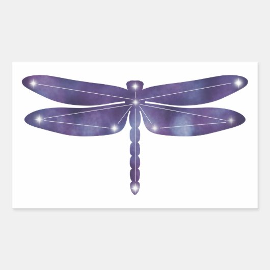 Thick Dragonfly Constellation Sticker (Voorkant)