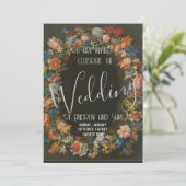 Thick Floral Wreath  Art Jan Brueghel Kaart (Staand voorkant)