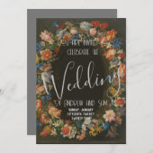 Thick Floral Wreath  Art Jan Brueghel Kaart (Voorkant / Achterkant)