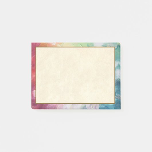 Thick Textured Abstract Paint Post-it® Notes (Voorkant)