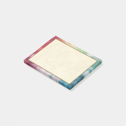 Thick Textured Abstract Paint Post-it® Notes (Schuin)