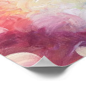 Thick Textured Abstract Paint Poster (Hoek)