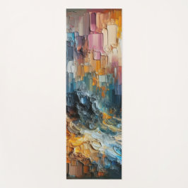 Thick Textured Paint Pattern Yogamat