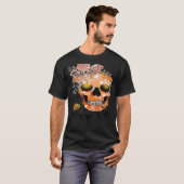 Thick thighs and spooky vibes Halloween T-shirt (Voorkant volledig)