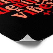 Thick Thighs And Valentine Vibes Heart Valentine O Poster (Hoek)