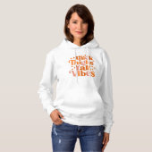 Thick Thighs Herfst Vibes Hoodie (Voorkant volledig)